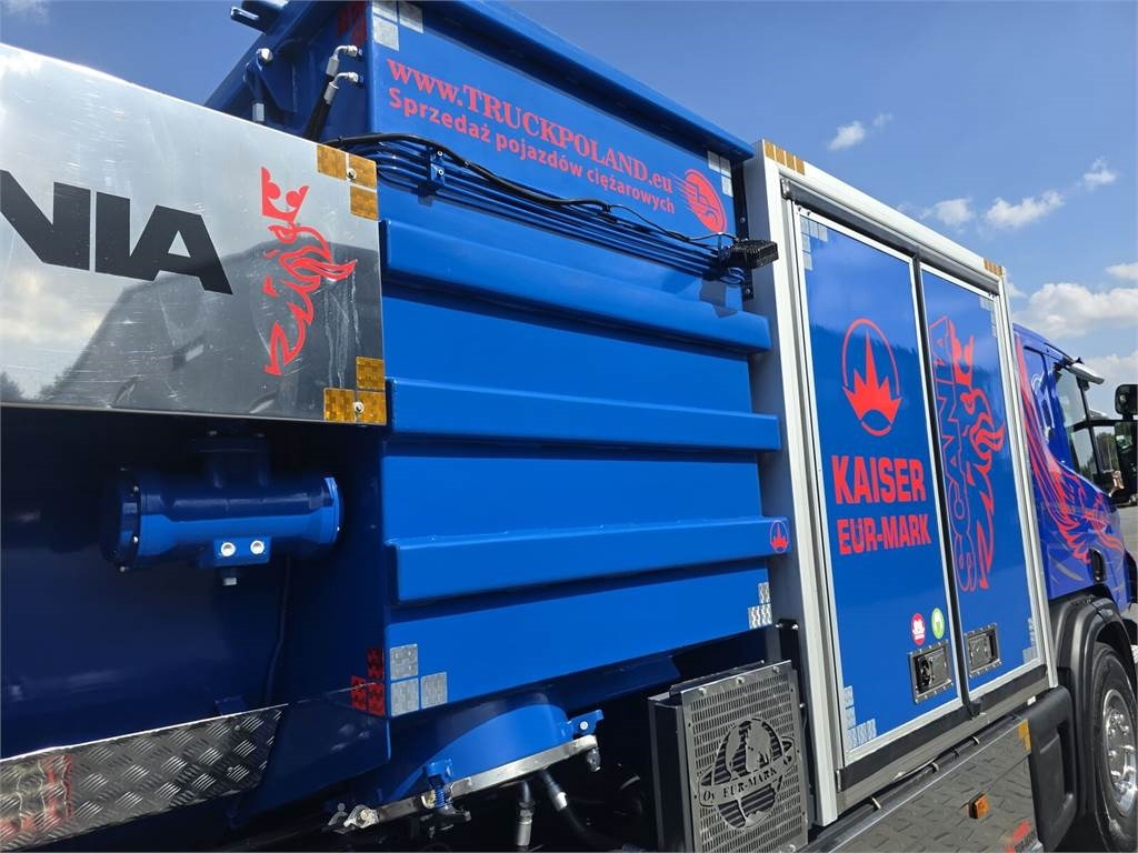 Camion hydrocureur Scania KAISER EUR-MARK PL 8 Vacuum suction-blowing loader: photos 23 Camion hydrocureur Scania KAISER EUR-MARK PL 8 Vacuum suction-blowing loader: photos 23