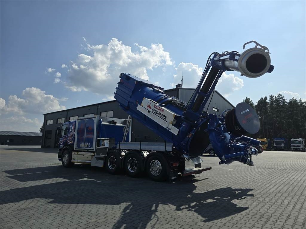 Camion hydrocureur Scania KAISER EUR-MARK PL 8 Vacuum suction-blowing loader: photos 36 Camion hydrocureur Scania KAISER EUR-MARK PL 8 Vacuum suction-blowing loader: photos 36