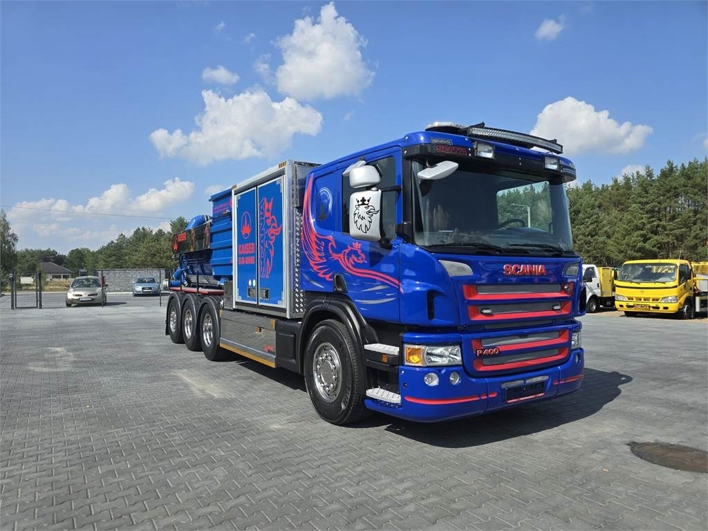 Scania KAISER EUR-MARK PL 8 Vacuum suction-blowing loader - Camion hydrocureur: photos 2 Scania KAISER EUR-MARK PL 8 Vacuum suction-blowing loader - Camion hydrocureur: photos 2