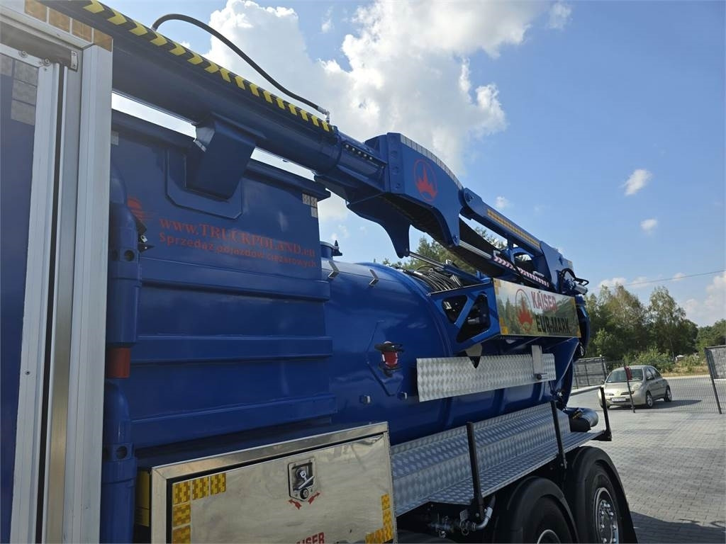 Scania KAISER EUR-MARK PL 8 Vacuum suction-blowing loader - Camion hydrocureur: photos 5 Scania KAISER EUR-MARK PL 8 Vacuum suction-blowing loader - Camion hydrocureur: photos 5