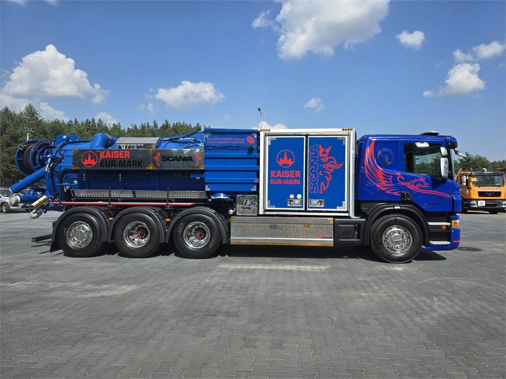 Camion hydrocureur Scania KAISER EUR-MARK PL 8 Vacuum suction-blowing loader: photos 7 Camion hydrocureur Scania KAISER EUR-MARK PL 8 Vacuum suction-blowing loader: photos 7