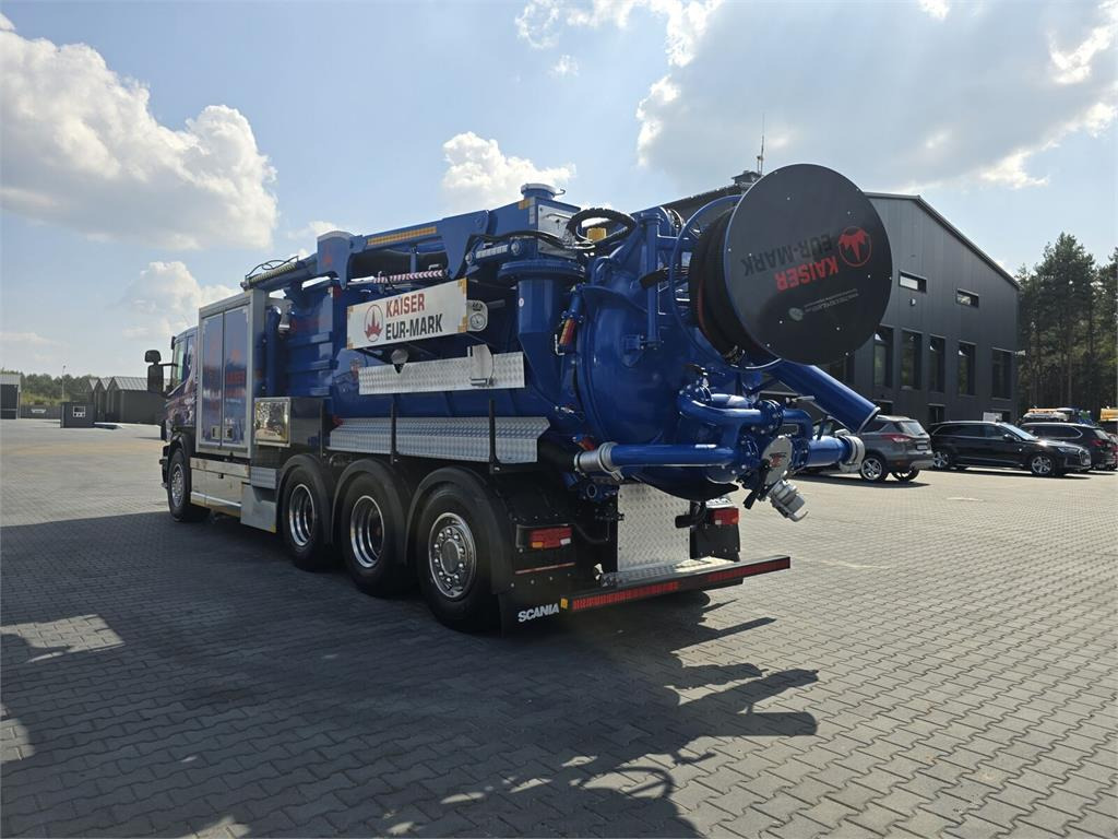 Scania KAISER EUR-MARK PL 8 Vacuum suction-blowing loader - Camion hydrocureur: photos 5 Scania KAISER EUR-MARK PL 8 Vacuum suction-blowing loader - Camion hydrocureur: photos 5