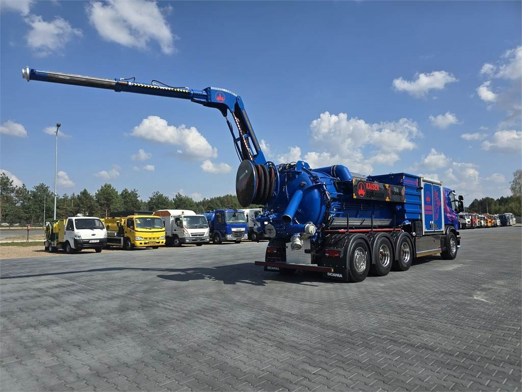 Camion hydrocureur Scania KAISER EUR-MARK PL 8 Vacuum suction-blowing loader: photos 31 Camion hydrocureur Scania KAISER EUR-MARK PL 8 Vacuum suction-blowing loader: photos 31