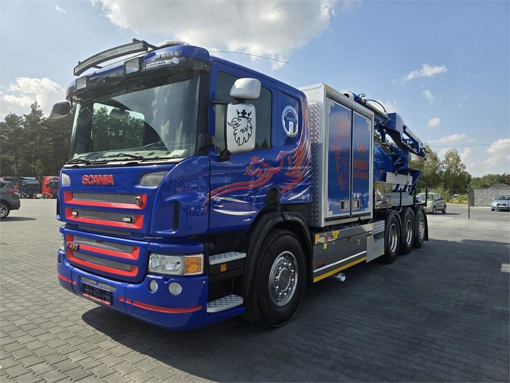 Scania KAISER EUR-MARK PL 8 Vacuum suction-blowing loader  - Camion hydrocureur: photos 3 Scania KAISER EUR-MARK PL 8 Vacuum suction-blowing loader  - Camion hydrocureur: photos 3