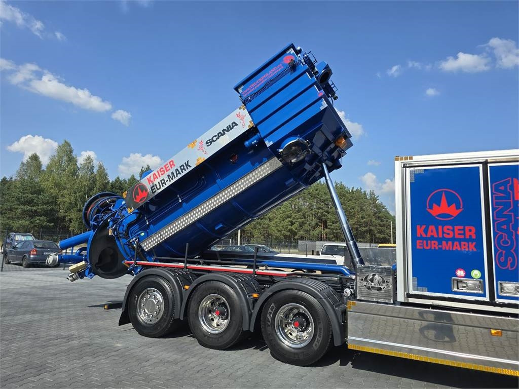 Camion hydrocureur Scania KAISER EUR-MARK PL 8 Vacuum suction-blowing loader: photos 37 Camion hydrocureur Scania KAISER EUR-MARK PL 8 Vacuum suction-blowing loader: photos 37