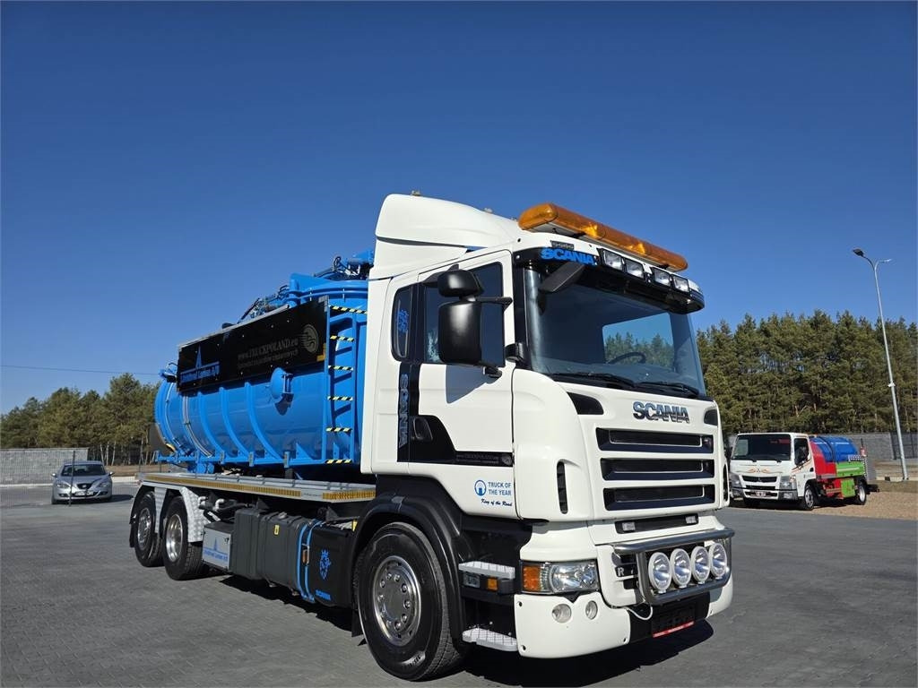 Scania Larsen FlexVac 311 Vacuum suction loader  - Camion hydrocureur: photos 2 Scania Larsen FlexVac 311 Vacuum suction loader  - Camion hydrocureur: photos 2