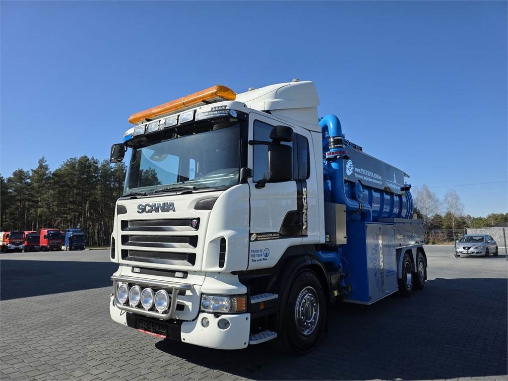 Scania Larsen FlexVac 311 Vacuum suction loader - Camion hydrocureur: photos 3 Scania Larsen FlexVac 311 Vacuum suction loader - Camion hydrocureur: photos 3