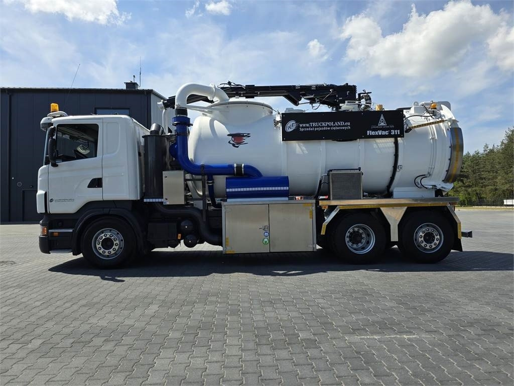 Scania Saugbagger Larsen FlexVac 311 Vacuum suction loade  - Camion hydrocureur: photos 4 Scania Saugbagger Larsen FlexVac 311 Vacuum suction loade  - Camion hydrocureur: photos 4