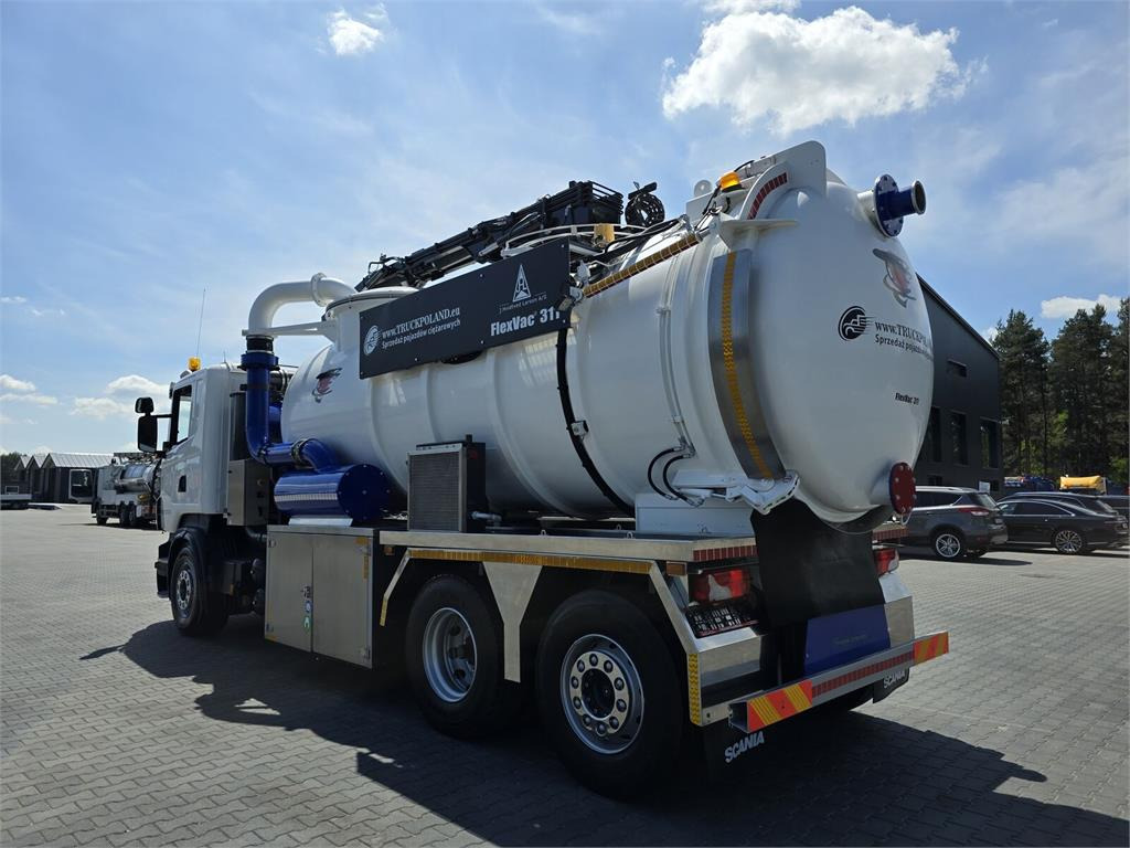 Scania Saugbagger Larsen FlexVac 311 Vacuum suction loade - Camion hydrocureur: photos 5 Scania Saugbagger Larsen FlexVac 311 Vacuum suction loade - Camion hydrocureur: photos 5