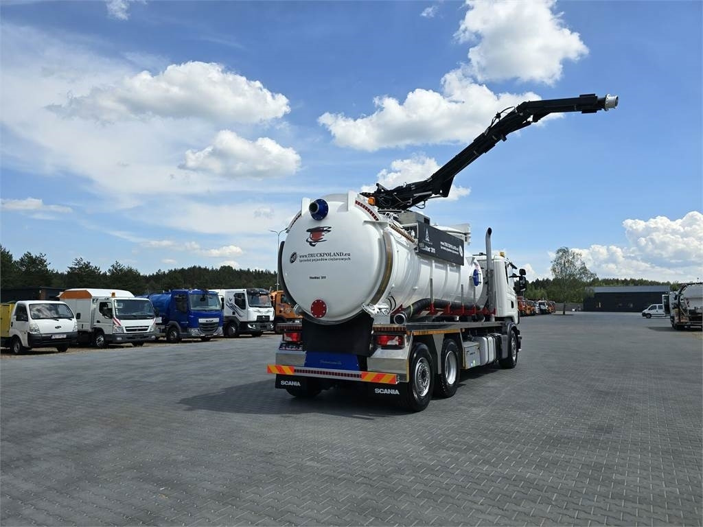 Scania Saugbagger Larsen FlexVac 311 Vacuum suction loade - Pelle: photos 2 Scania Saugbagger Larsen FlexVac 311 Vacuum suction loade - Pelle: photos 2