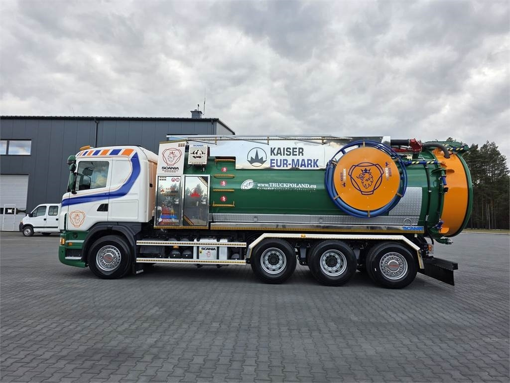 Scania WUKO KAISER EUR-MARK PKL 12.8 FOR CLEANING CANALS - Camion hydrocureur: photos 4 Scania WUKO KAISER EUR-MARK PKL 12.8 FOR CLEANING CANALS - Camion hydrocureur: photos 4