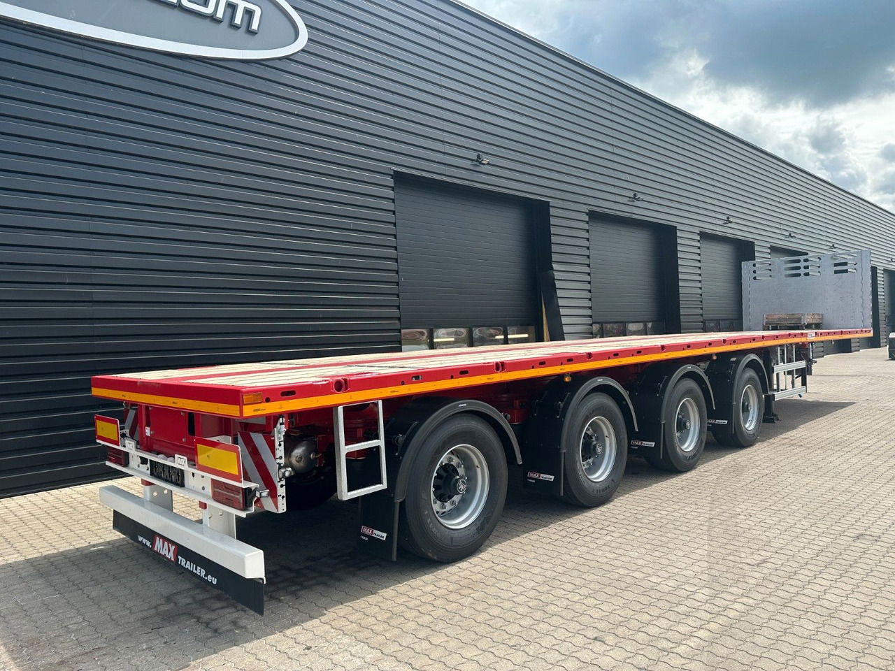 Faymonville Maxtrailer 4 achs tele auflieger / 29.000 mm - Semi-remorque plateau: photos 3 Faymonville Maxtrailer 4 achs tele auflieger / 29.000 mm - Semi-remorque plateau: photos 3