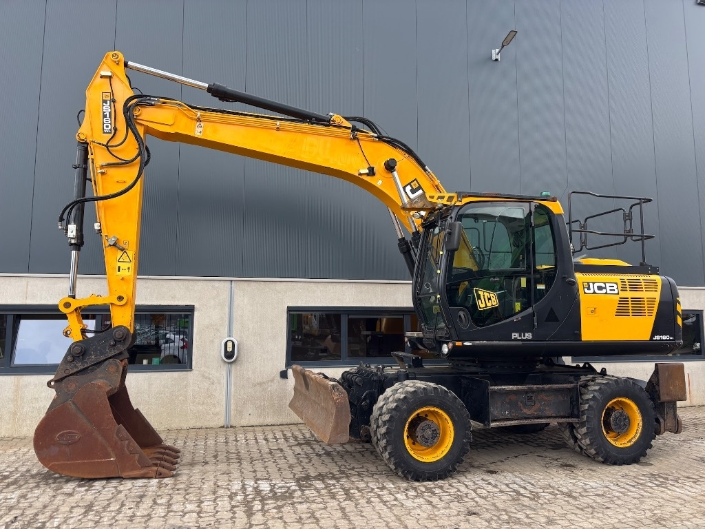 JCB JS 160 W - JS160W - JS 175 W - JS 145 W - Pelle sur pneus: photos 2 JCB JS 160 W - JS160W - JS 175 W - JS 145 W - Pelle sur pneus: photos 2