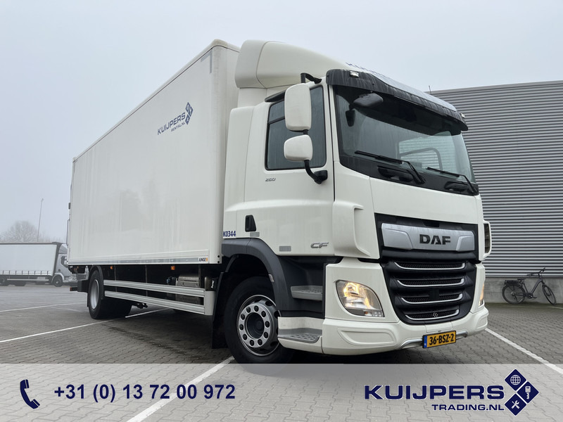DAF CF 260 FA / 18 Ton / 166 dkm / Box 7.5 m / Laadklep / APK 05-25 - Camion fourgon: photos 1 DAF CF 260 FA / 18 Ton / 166 dkm / Box 7.5 m / Laadklep / APK 05-25 - Camion fourgon: photos 1