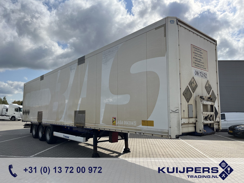 Krone DryLiner / Box / Huckepack / BPW Drum / APK TUV 04-26 - Semi-remorque fourgon: photos 1 Krone DryLiner / Box / Huckepack / BPW Drum / APK TUV 04-26 - Semi-remorque fourgon: photos 1