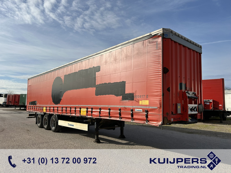 Krone Profi Liner / Curtainside / BPW Drum / NL Trailer - Semi-remorque rideaux coulissants: photos 1 Krone Profi Liner / Curtainside / BPW Drum / NL Trailer - Semi-remorque rideaux coulissants: photos 1