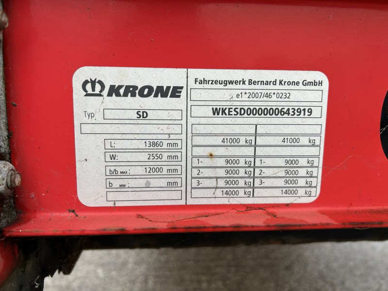 Semi-remorque rideaux coulissants Krone Profi Liner / Curtainside / VALX Drum / NL Trailer: photos 14