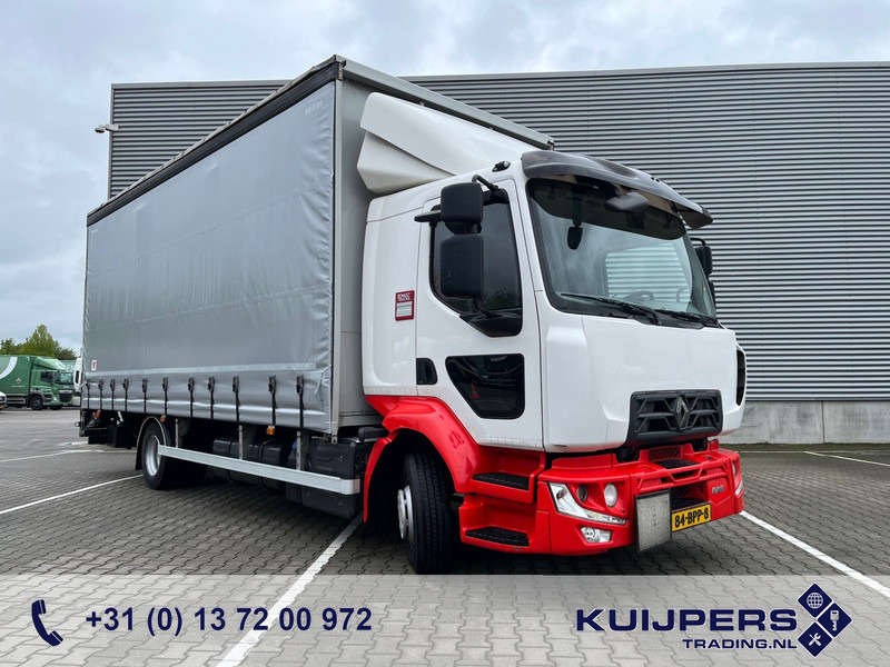 Renault D 210 Euro 6 / 12 Ton / 282 dkm / Schuifzeil / Laadklep / NL truck - Camion à rideaux coulissants: photos 1 Renault D 210 Euro 6 / 12 Ton / 282 dkm / Schuifzeil / Laadklep / NL truck - Camion à rideaux coulissants: photos 1