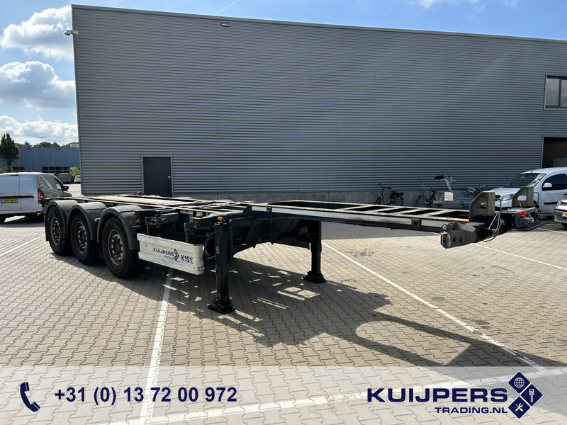Renders Euro 800 / Container Chassis / 20 - 30 - 40 - 45 ft / SAF / APK TUV 11-25 - Semi-remorque porte-conteneur/ Caisse mobile: photos 1 Renders Euro 800 / Container Chassis / 20 - 30 - 40 - 45 ft / SAF / APK TUV 11-25 - Semi-remorque porte-conteneur/ Caisse mobile: photos 1