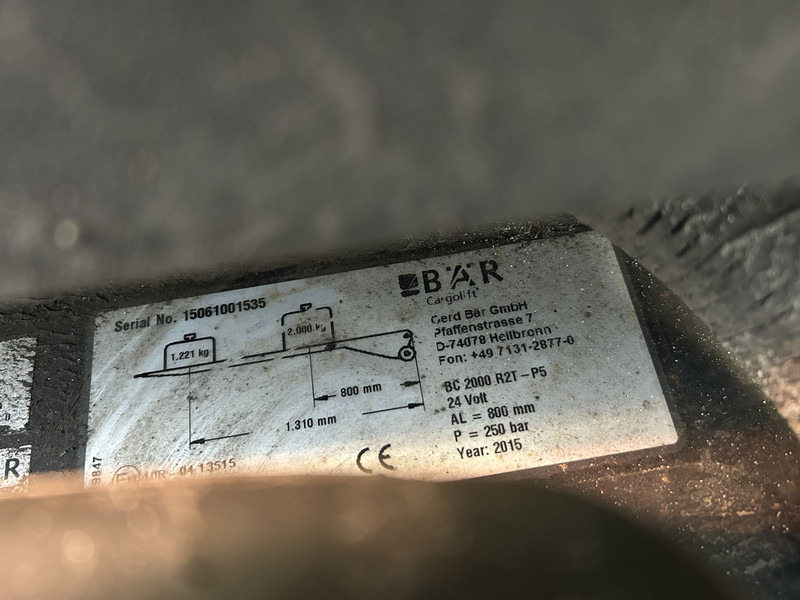 Semi-remorque fourgon Schmitz Cargobull SCB S3B / Box / Loadlift -> Not Working / APK TUV 06-26: photos 7 Semi-remorque fourgon Schmitz Cargobull SCB S3B / Box / Loadlift -> Not Working / APK TUV 06-26: photos 7