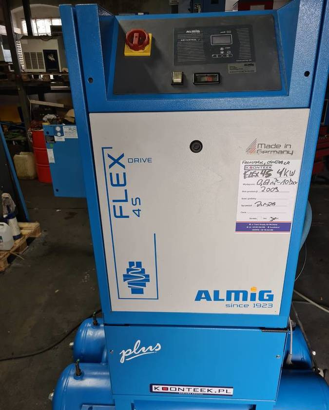 Compresseur d'air Kompresor śrubowy Almig Flex 4S, 4 kw: photos 1