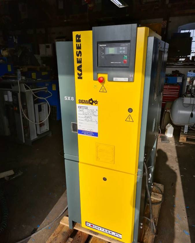 Kompresor śrubowy KAESER Aircenter SX8 5,5 kw - Compresseur d'air: photos 1 Kompresor śrubowy KAESER Aircenter SX8 5,5 kw - Compresseur d'air: photos 1