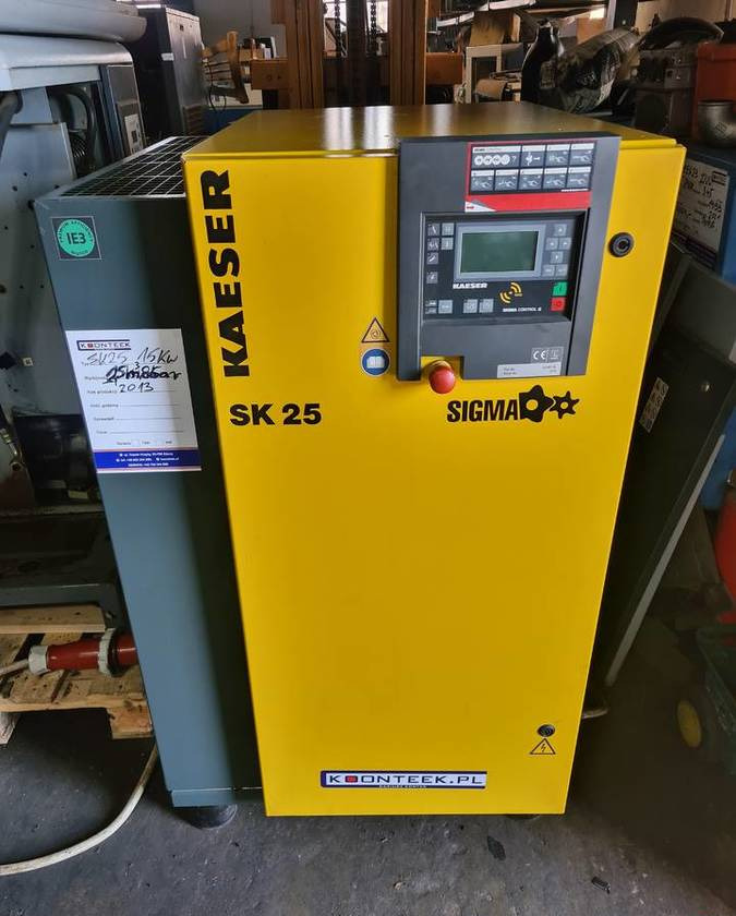 Kompresor śrubowy KAESER SK 25 15 kw - Compresseur d'air: photos 2 Kompresor śrubowy KAESER SK 25 15 kw - Compresseur d'air: photos 2