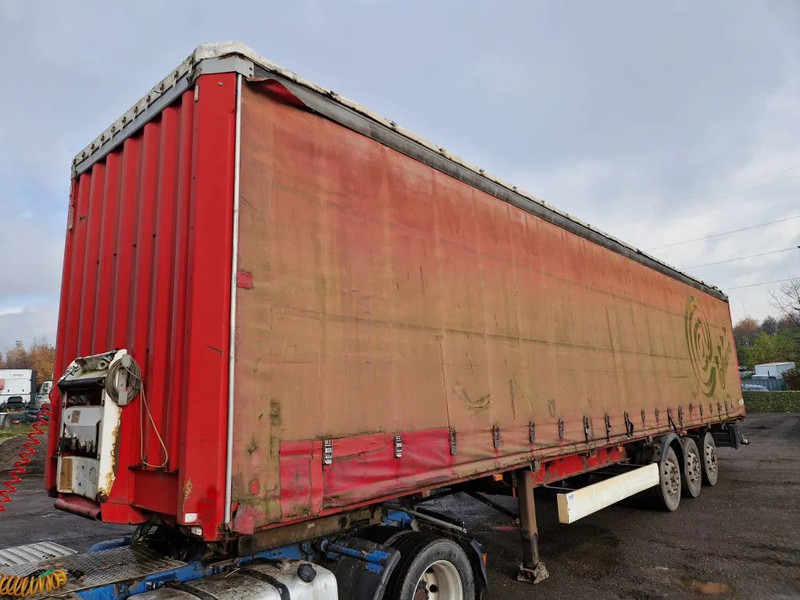 Krone SD 27 EL / HUBDACH / TOIT LEVANT / HEFDAK / COIL / COILMULDE / FOSSE Á BOBINE - Semi-remorque rideaux coulissants: photos 3 Krone SD 27 EL / HUBDACH / TOIT LEVANT / HEFDAK / COIL / COILMULDE / FOSSE Á BOBINE - Semi-remorque rideaux coulissants: photos 3