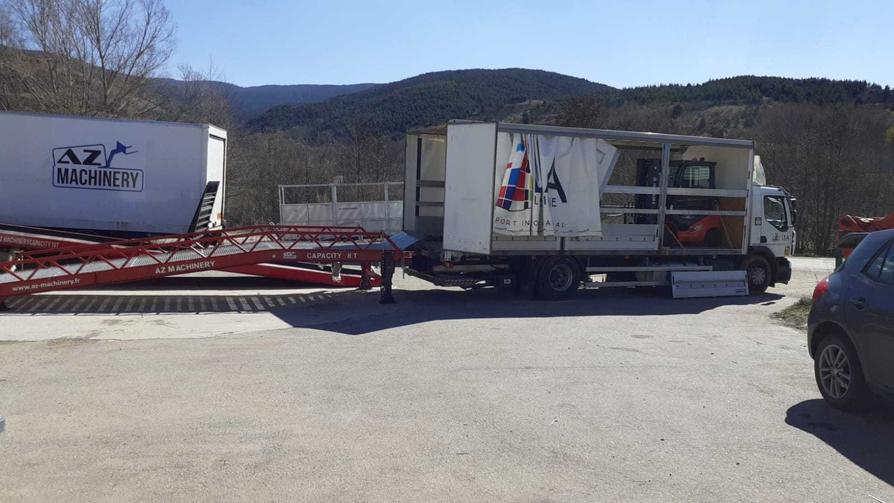 Rampe de chargement neuf Loading Ramp with with hydraulic tilting bridge -  AZ RAMP - STAR- 8T. 8 ton capacity: photos 14