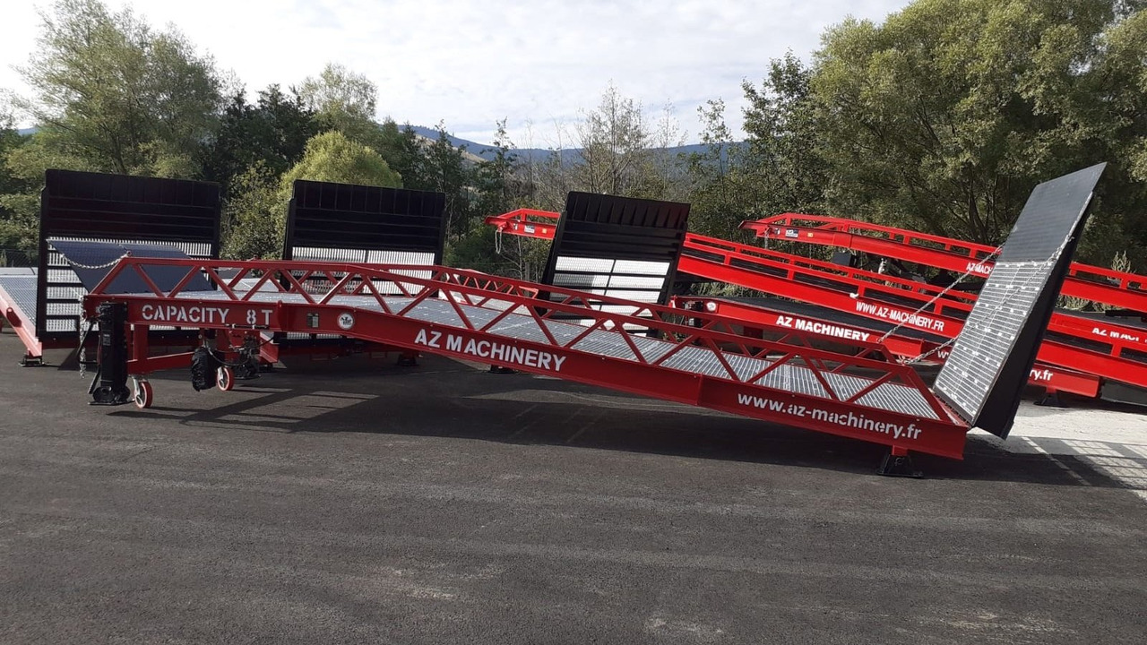 Rampe de chargement neuf Loading Ramp with with hydraulic tilting bridge -  AZ RAMP - STAR- 8T. 8 ton capacity: photos 10