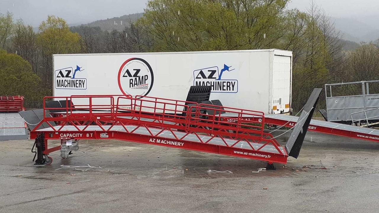 Rampe de chargement neuf Loading Ramp with with hydraulic tilting bridge -  AZ RAMP - STAR-RL- 15T. 15 ton capacity: photos 14