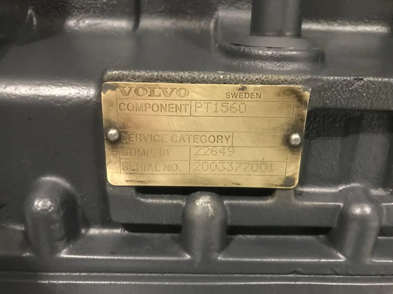 Volvo PT1560 22518, 22545, 22649 Rebuilt - Boîte de vitesse pour Tombereau articulé: photos 4 Volvo PT1560 22518, 22545, 22649 Rebuilt - Boîte de vitesse pour Tombereau articulé: photos 4
