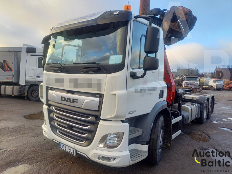 DAF CF 450 FAR - Camion ampliroll, Camion grue: photos 1 DAF CF 450 FAR - Camion ampliroll, Camion grue: photos 1