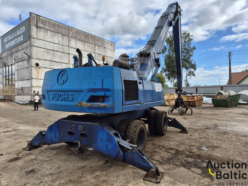 Fuchs MHL 350 - Pelle sur pneus: photos 3 Fuchs MHL 350 - Pelle sur pneus: photos 3