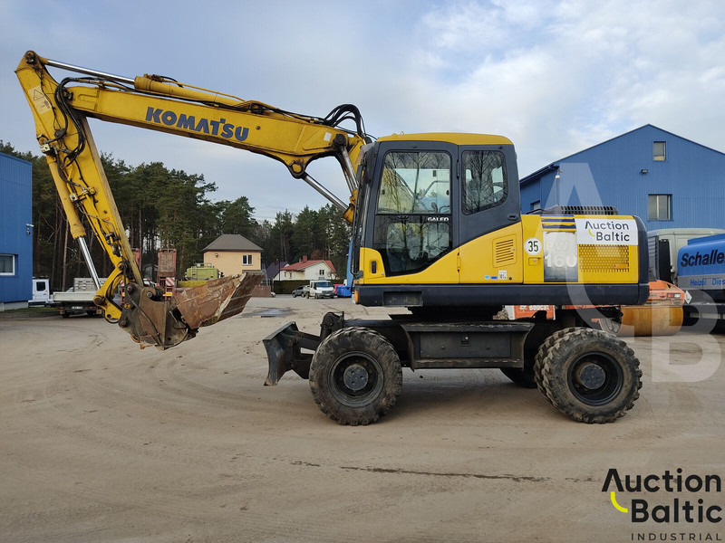 Komatsu PW160-7 - Pelle sur pneus: photos 5 Komatsu PW160-7 - Pelle sur pneus: photos 5