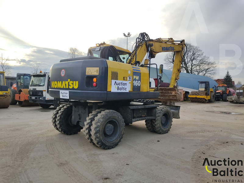 Komatsu PW160-7 - Pelle sur pneus: photos 3 Komatsu PW160-7 - Pelle sur pneus: photos 3