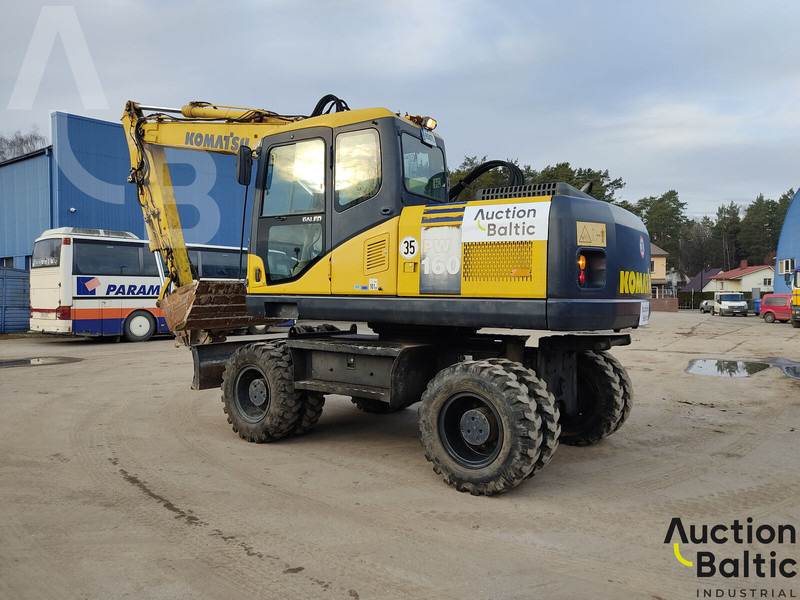 Komatsu PW160-7 - Pelle sur pneus: photos 4 Komatsu PW160-7 - Pelle sur pneus: photos 4