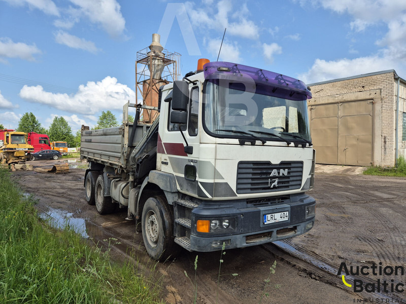 MAN 33.414 DFC - Camion benne, Camion grue: photos 2 MAN 33.414 DFC - Camion benne, Camion grue: photos 2