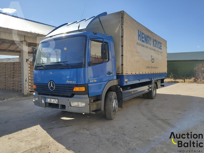 Mercedes-Benz Atego 1218 - Camion à rideaux coulissants: photos 2 Mercedes-Benz Atego 1218 - Camion à rideaux coulissants: photos 2