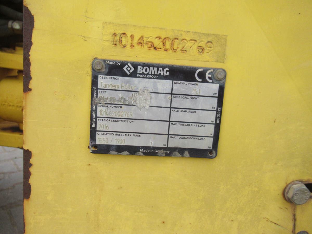 Compacteur BOMAG BW80AD-5: photos 9