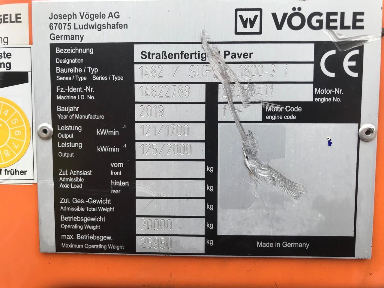 Finisseur Vögele SUPER 1800-3i: photos 6