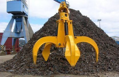 AME Hydraulic Orange Peel Grab 360° Rotating, Suitable for 18-28 Ton - Grappin pour Pelle: photos 1 AME Hydraulic Orange Peel Grab 360° Rotating, Suitable for 18-28 Ton - Grappin pour Pelle: photos 1