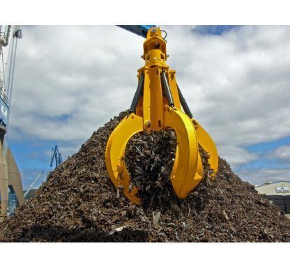 AME Hydraulic Orange Peel Grab 360° Rotating, Suitable for 18-28 Ton - Grappin pour Pelle: photos 2 AME Hydraulic Orange Peel Grab 360° Rotating, Suitable for 18-28 Ton - Grappin pour Pelle: photos 2