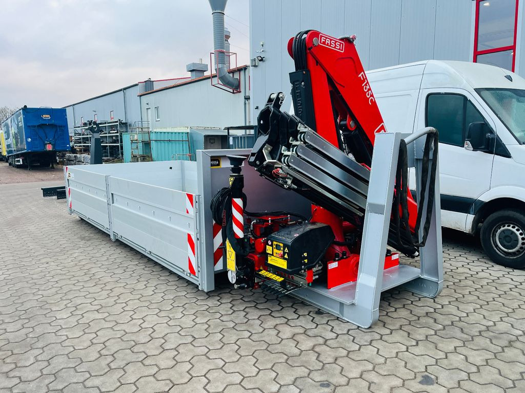 Abrollcontainer Container Kran Fassi F135 - Semi-remorque porte-conteneur/ Caisse mobile: photos 1 Abrollcontainer Container Kran Fassi F135 - Semi-remorque porte-conteneur/ Caisse mobile: photos 1