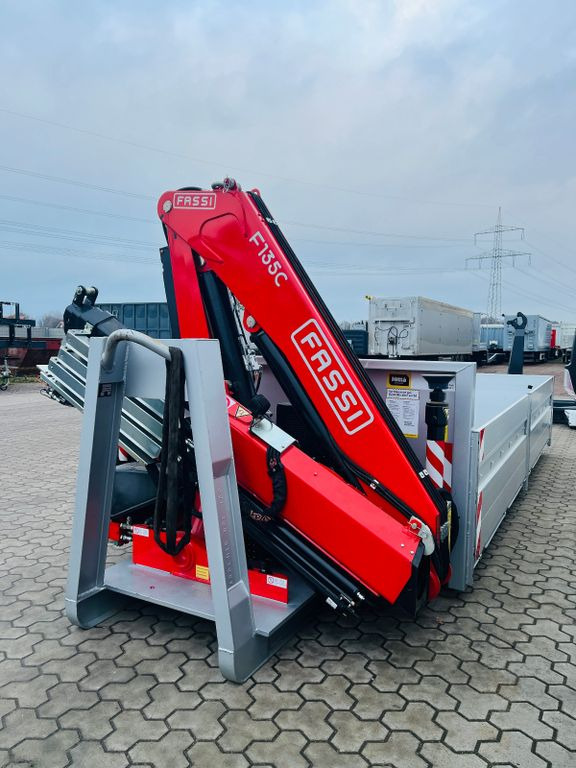 Abrollcontainer Container Kran Fassi F135 - Semi-remorque porte-conteneur/ Caisse mobile: photos 3 Abrollcontainer Container Kran Fassi F135 - Semi-remorque porte-conteneur/ Caisse mobile: photos 3