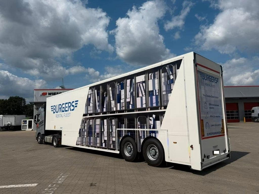 Burgers Doppelstock- ZL + 1 Jahr Garantie - Semi-remorque surbaissé: photos 2 Burgers Doppelstock- ZL + 1 Jahr Garantie - Semi-remorque surbaissé: photos 2