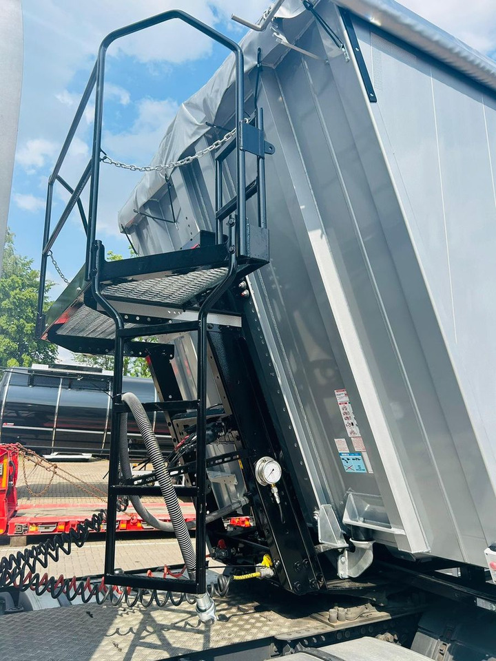 Kempf SKM 36/3 AK 3-Achs Alu Sattelkipper 50m³ - Semi-remorque benne: photos 5 Kempf SKM 36/3 AK 3-Achs Alu Sattelkipper 50m³ - Semi-remorque benne: photos 5