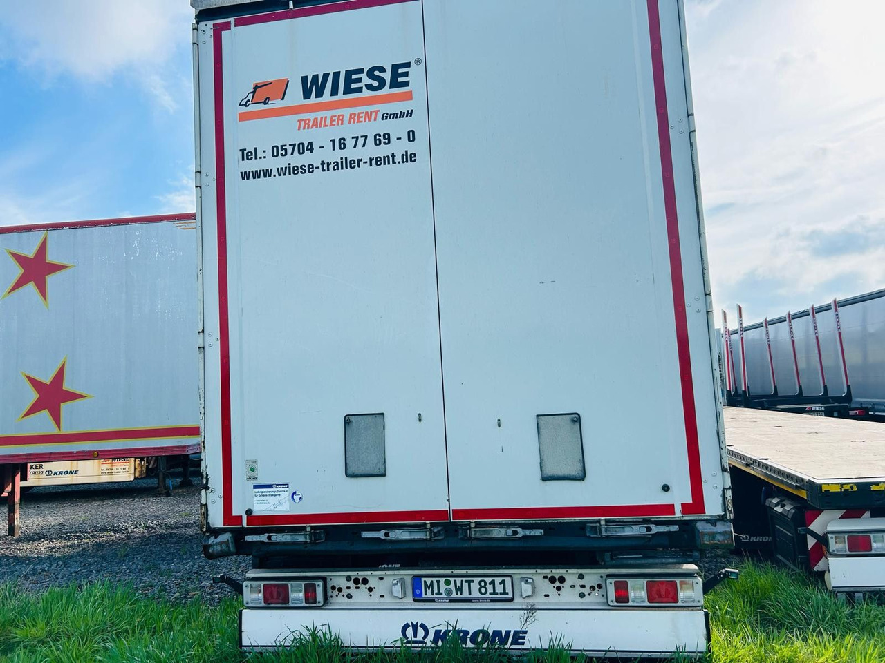 Krone Schiebeplanen Auflieger TÜV Neu - Semi-remorque rideaux coulissants: photos 5 Krone Schiebeplanen Auflieger TÜV Neu - Semi-remorque rideaux coulissants: photos 5