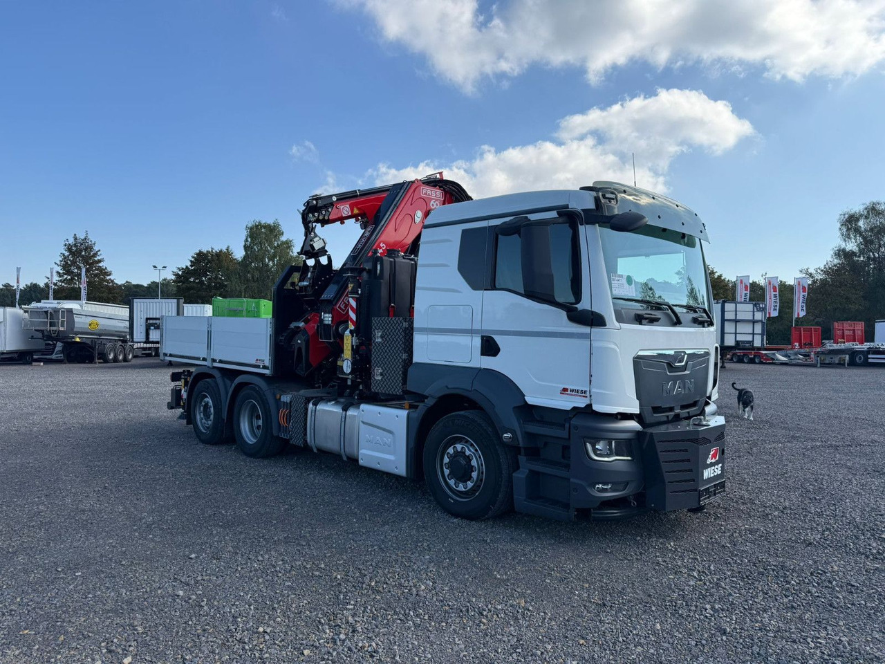 MAN 26.470 6x4-4 Hydrodrive Fassi Kran F545 Jib - Camion plateau, Camion grue: photos 5 MAN 26.470 6x4-4 Hydrodrive Fassi Kran F545 Jib - Camion plateau, Camion grue: photos 5