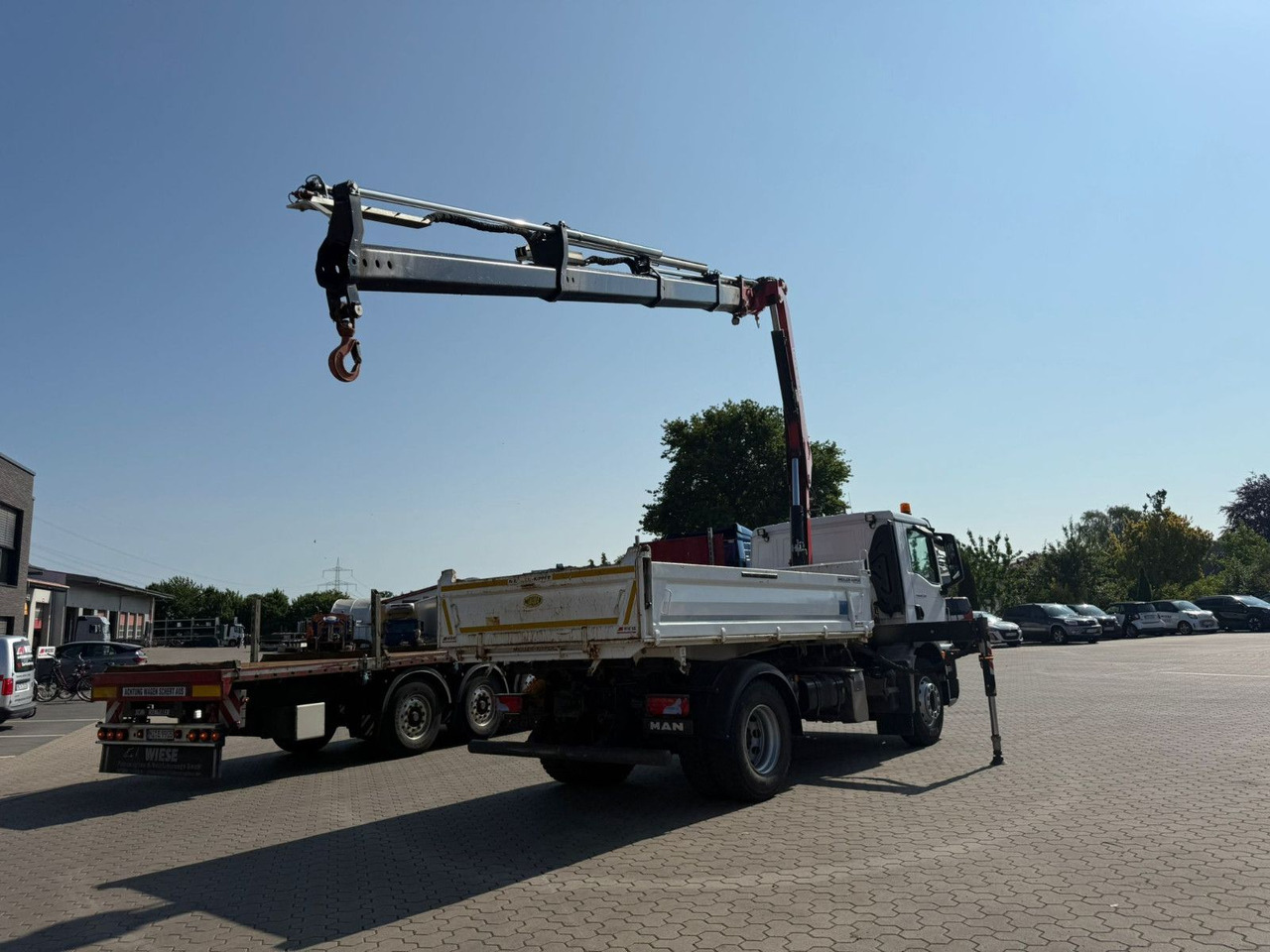 MAN TGM 18.320 4x2 BB mit Fassi F135 Kipper Kran - Camion benne, Camion grue: photos 4 MAN TGM 18.320 4x2 BB mit Fassi F135 Kipper Kran - Camion benne, Camion grue: photos 4